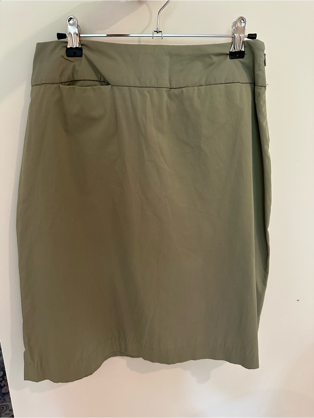 Old Navy Olive Stretch Skirt